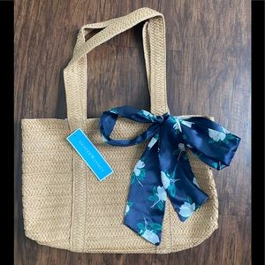 NWT Draper James Straw Bag